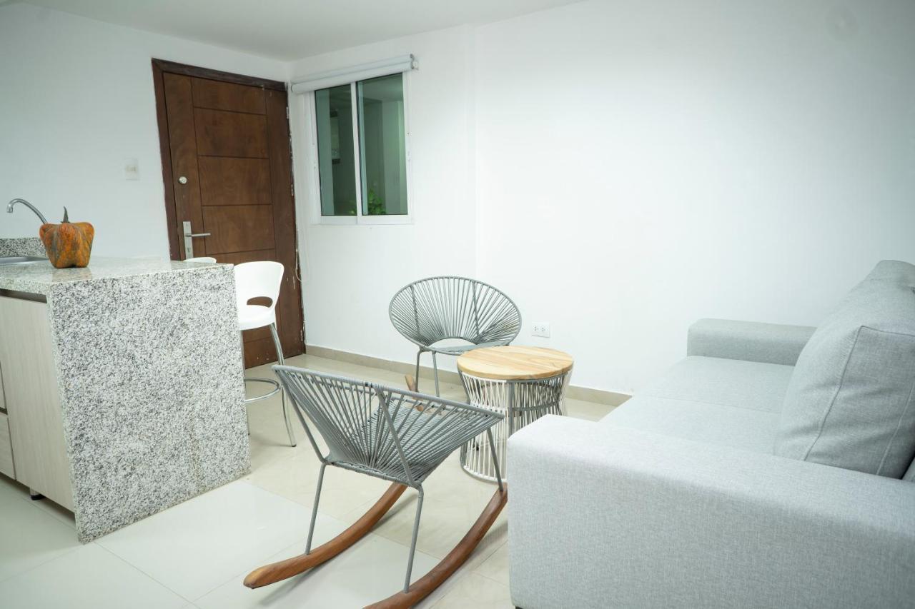 Apartamento En Bocagrande - Edificio Minarete Leilighet Cartagena Eksteriør bilde