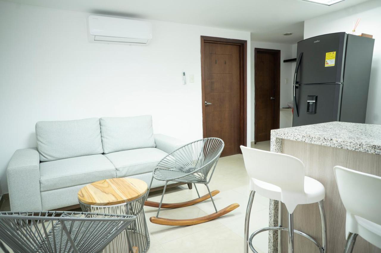 Apartamento En Bocagrande - Edificio Minarete Leilighet Cartagena Eksteriør bilde