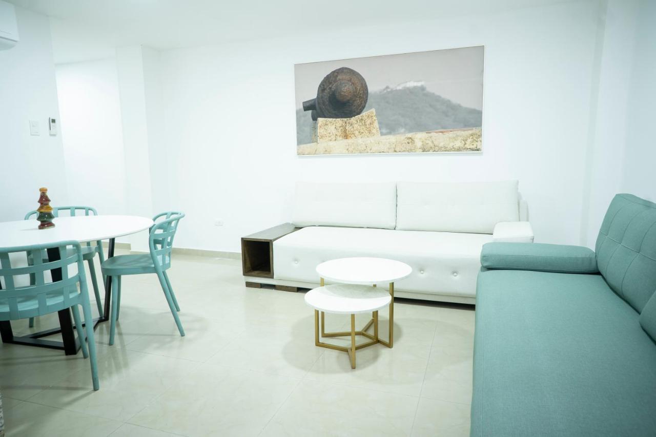 Apartamento En Bocagrande - Edificio Minarete Leilighet Cartagena Eksteriør bilde