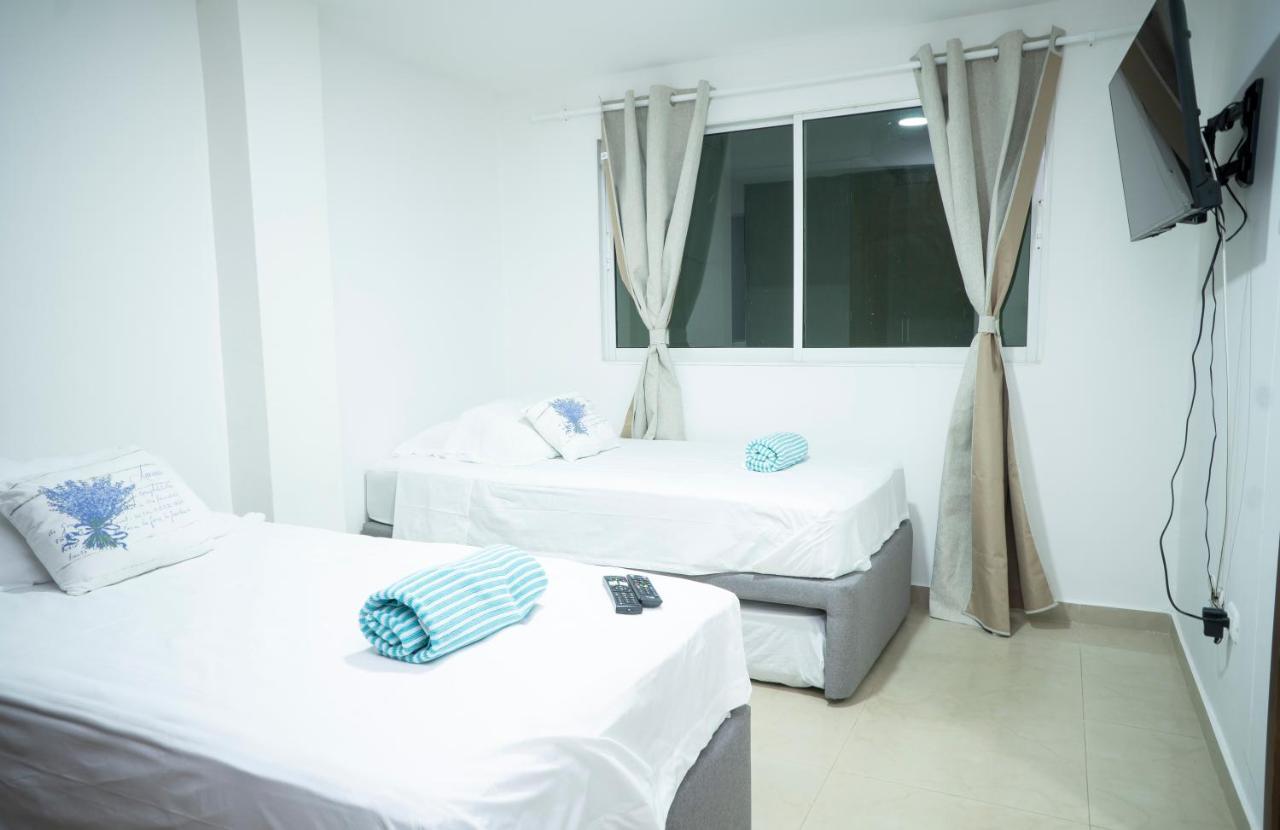 Apartamento En Bocagrande - Edificio Minarete Leilighet Cartagena Eksteriør bilde