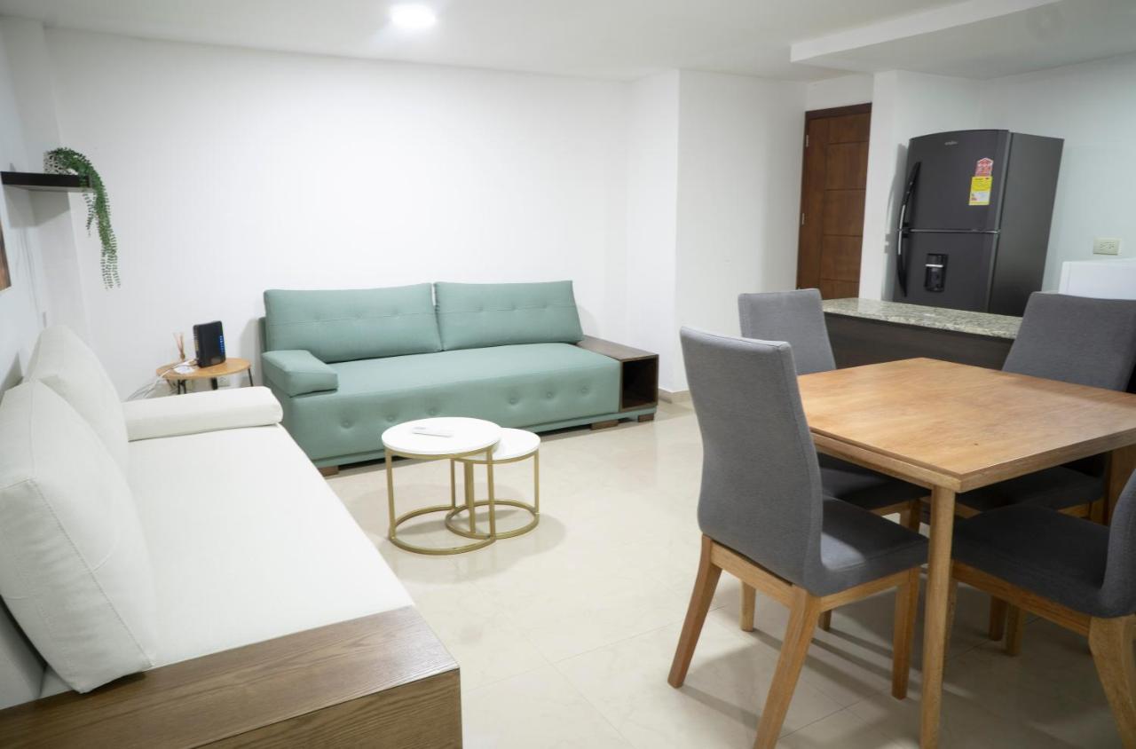 Apartamento En Bocagrande - Edificio Minarete Leilighet Cartagena Eksteriør bilde