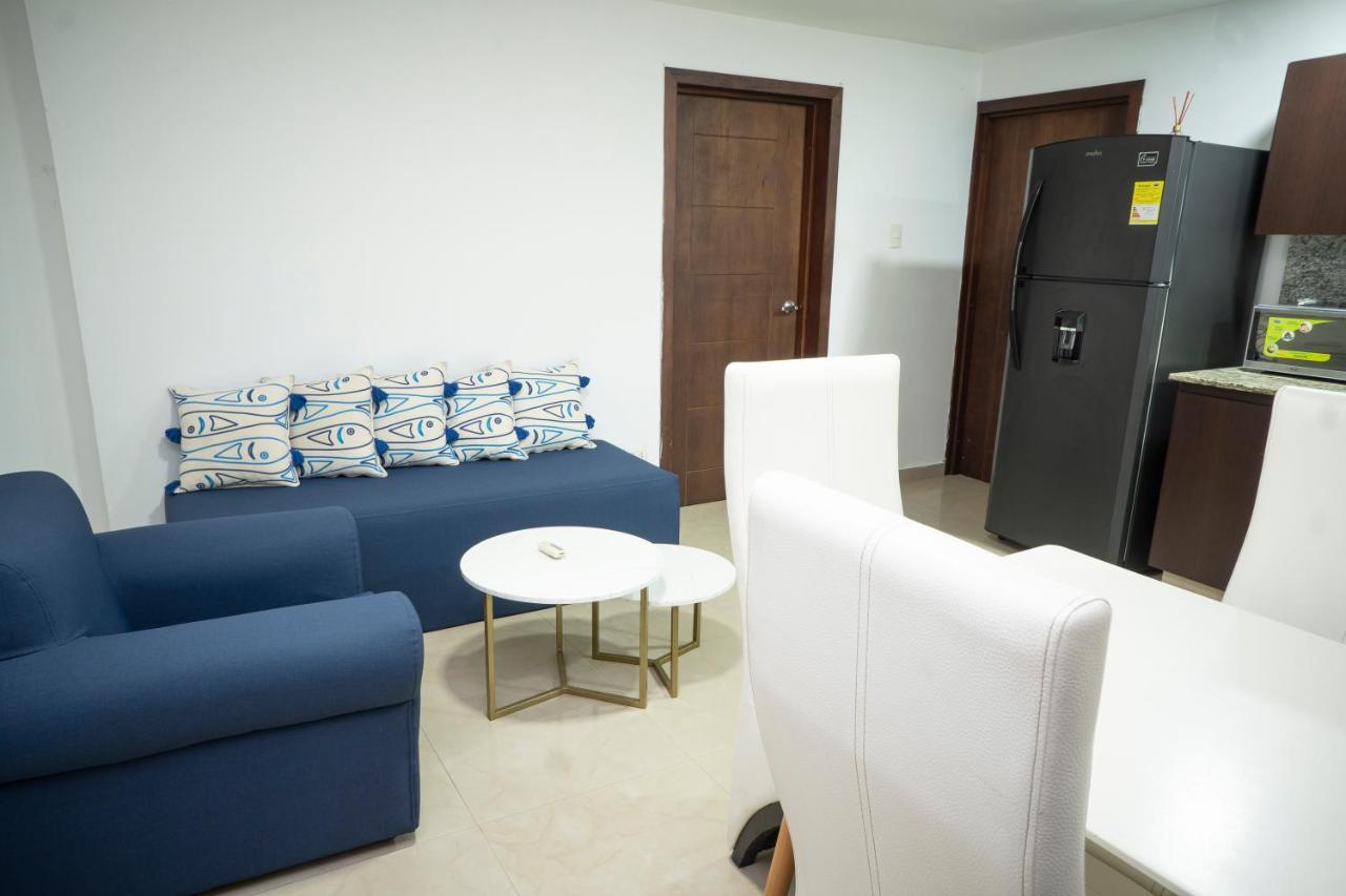 Apartamento En Bocagrande - Edificio Minarete Leilighet Cartagena Eksteriør bilde