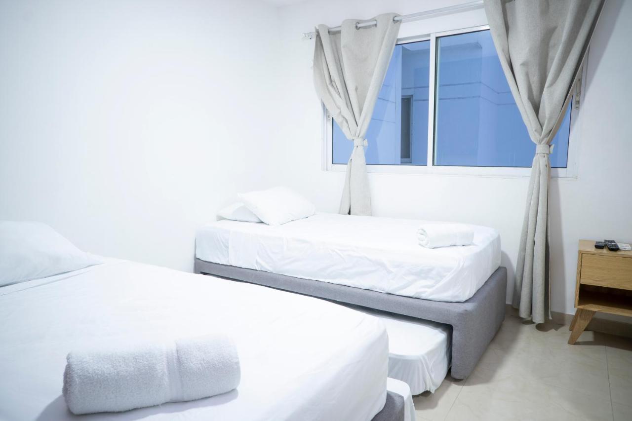 Apartamento En Bocagrande - Edificio Minarete Leilighet Cartagena Eksteriør bilde