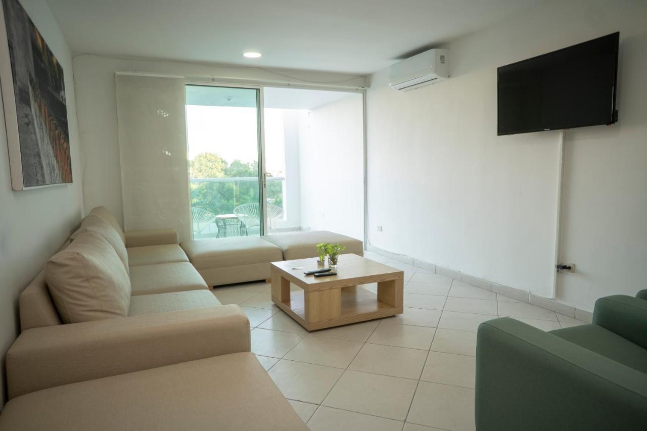Apartamento En Bocagrande - Edificio Minarete Leilighet Cartagena Eksteriør bilde