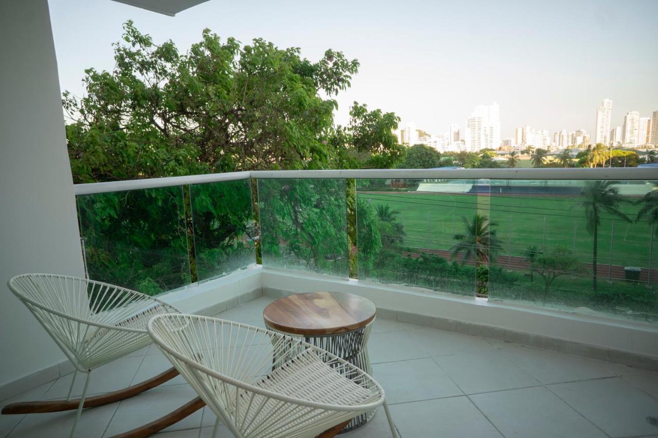 Apartamento En Bocagrande - Edificio Minarete Leilighet Cartagena Eksteriør bilde